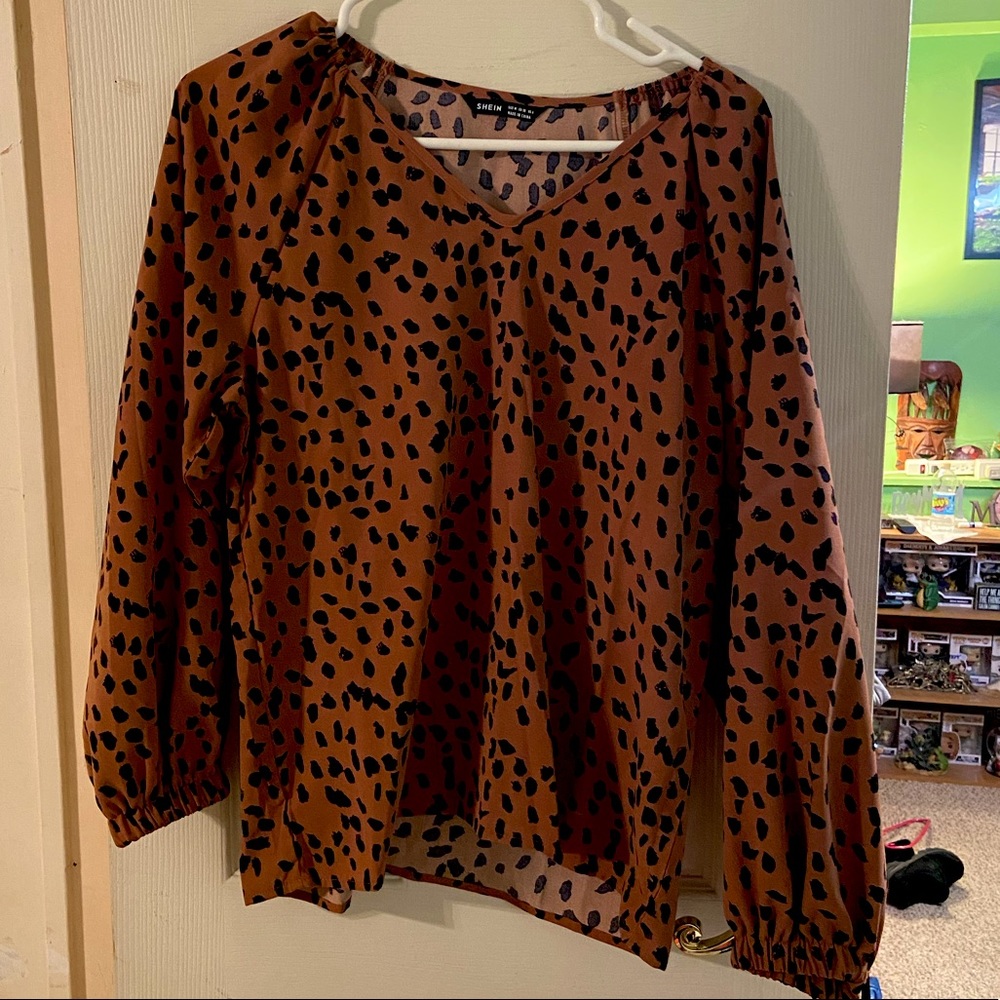 Womens long sleeve blouse